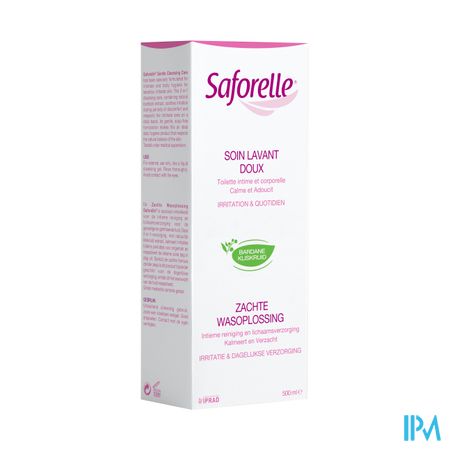 Saforelle Soin Lavant Doux 500ml + Prot.slips 30