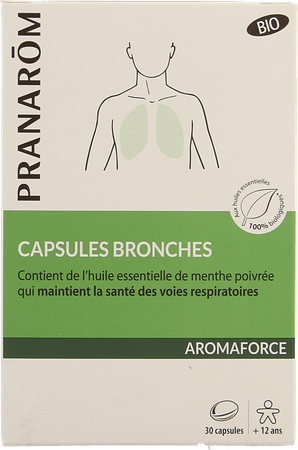 Pranarom Aromaforce Bio Bronches Caps 30 4