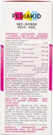 Pediakid Nez-gorge Sol Buv Fl 125ml 5