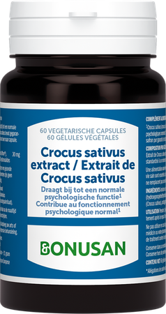 Crocus Sativus Extract Caps 60 Bonusan 3