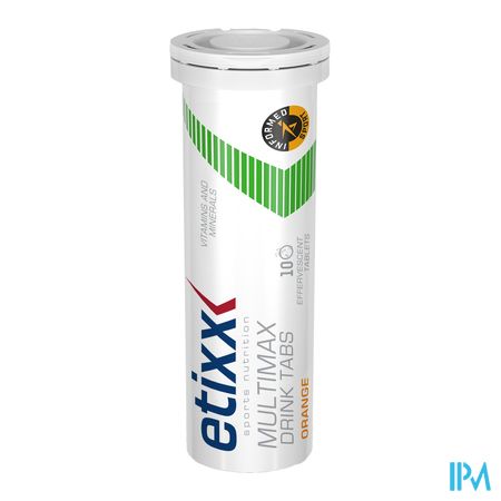 Etixx Multimax Drink Orange Tube Comp 1x10 1
