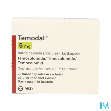 Temodal 20 Gell 5mg 1