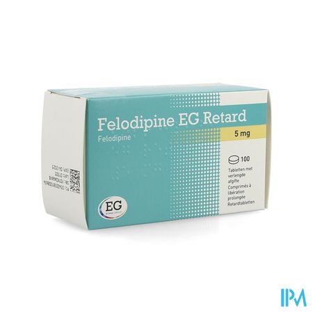 Felodipine EG Retard  5Mg Lib.Prol. Comp 100