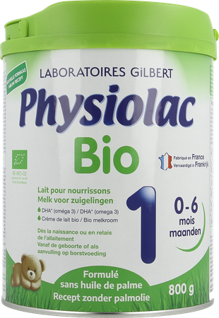 Physiolac Bio 1 Poedermelk Nf 800g 1