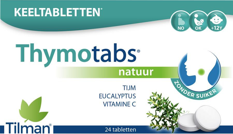 Thymo Tabs Natuur Zuigtabl 24 8