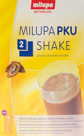 Milupa Pku 2 Shake Chocolade Zakje 10x50g 3