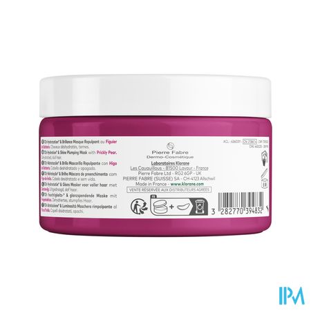 Klorane Capil. Masker Cactusvijg 250ml 1