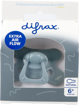 Difrax Fopspeen Natural 6m+ Uni Stone 1