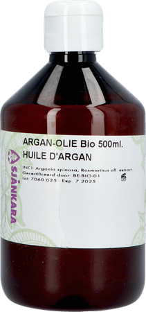 Sjankara Argan Plant. Olie Bio 500ml 1