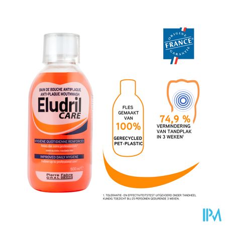Eludril Care Mondspoeling 500ml 4