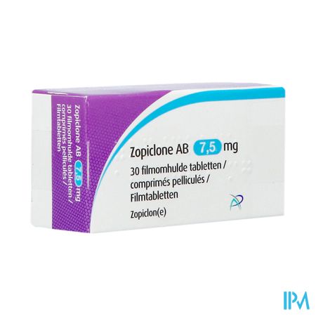 Zopiclone Ab 7,5mg Filmomh Tabl 30