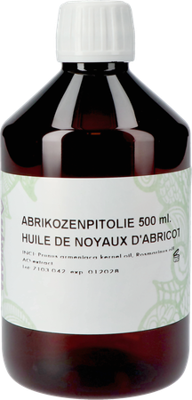 Sjankara Abrikozenpit Plant. Olie 500ml 1