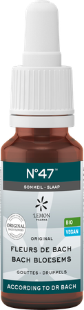 Bachbloesem Bio N°47 Druppels Slaap 20ml 2