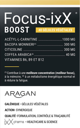 Focus-ixx Boost Caps 40 11