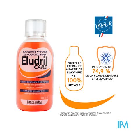 Eludril Care Mondspoeling 500ml 6