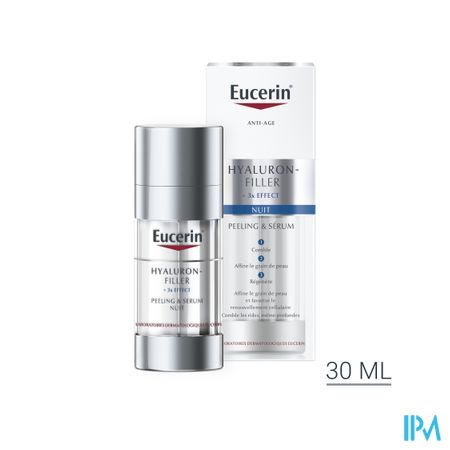 Eucerin Hyaluron-filler X3 Peeling&serum Nuit 30ml 7