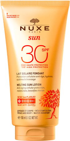 Nuxe Sun Lait Fondant Ip30 Visage&corps Tube150ml 1