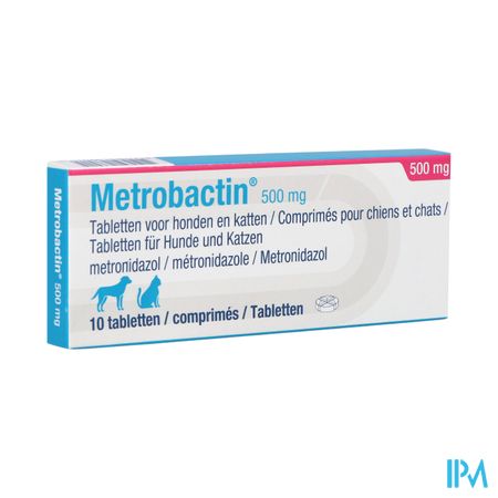 Metrobactin 500mg Hond Kat Comp 10