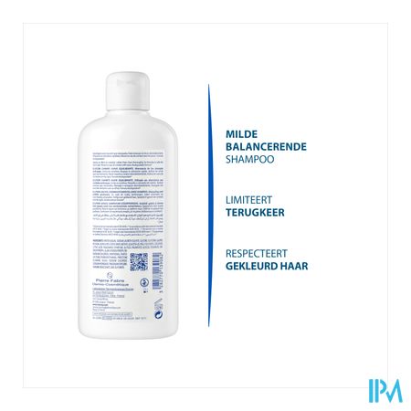 Ducray Elution Sh Zacht Evenwichtherstel. 400ml Nf 17