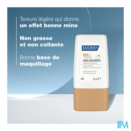 Ducray Melascreen Control 365days Spf50+getint30ml 9