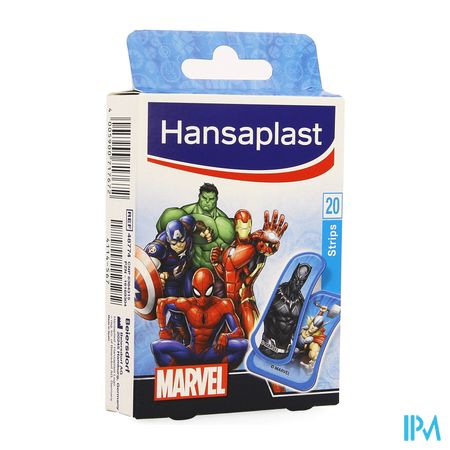 Hansaplast Pansement Enfants Marvel Strips 20