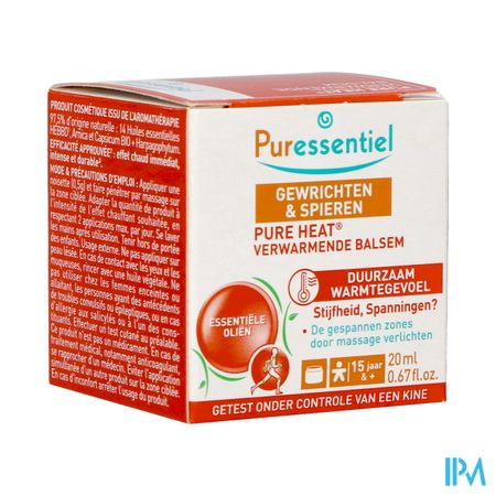 Puressentiel Gewrichten Balsem Pure Heat 20ml