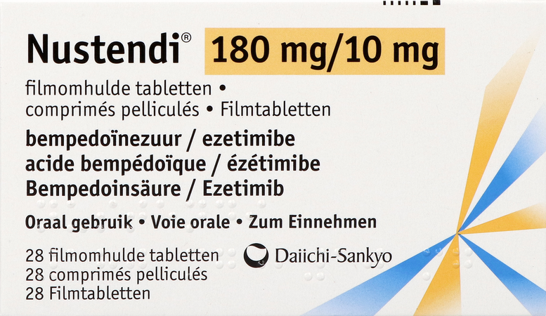 Nustendi 180mg/10mg Filmomh Tabl 28 1
