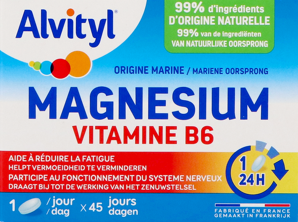 Alvityl Magnesium Vitamine B6 Tabl 45 1