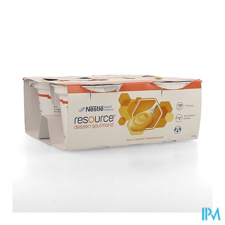 Resource Dessert Gourmand Caramel 4x125g