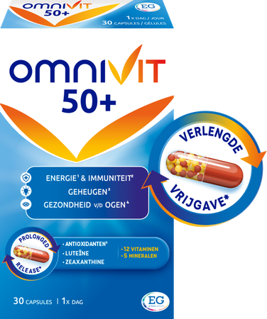 Omnivit 50+ Caps 30 8