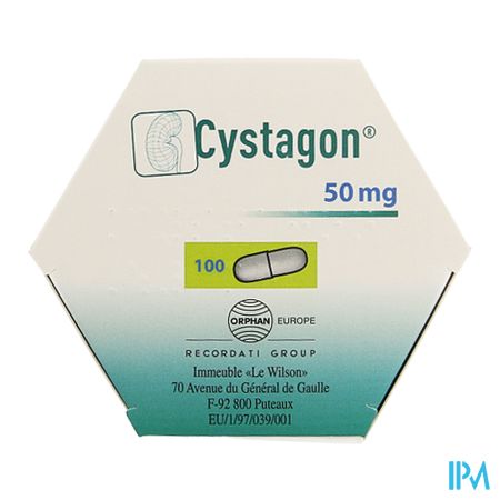 Cystagon Caps 100 X 50mg 1