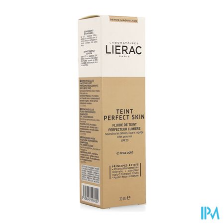 Lierac Teint Perfect Skin Fluide Beige Dore 40ml