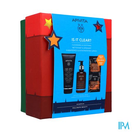 Apivita Is It Clear Cleans.sooth.150ml 200ml 2x8ml