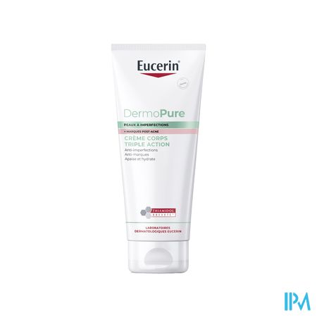 Eucerin Dermopure Creme Corps Triple Action 200ml