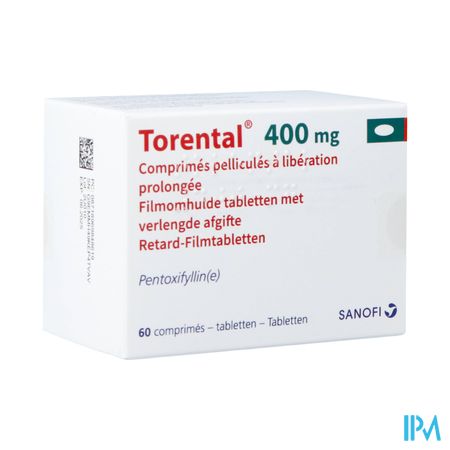 Torental 400mg Orifarm Omhulde Tabl 60x400mg Pip