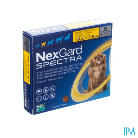 Nexgard Spectra 19mg/ 4mg Kauwtabl Hond 3 1