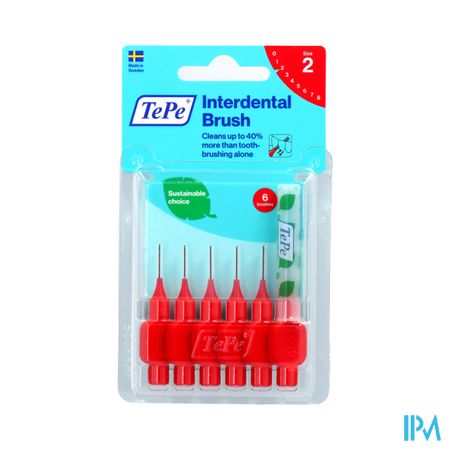 Tepe Interdental Brush 0,50mm Red 6