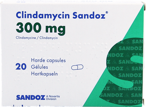 Clindamycin Sandoz Harde Caps 20x300mg 4