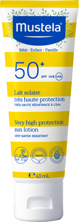 Mustela Sol Lait Tres Haute Protect. Ip50+ 40ml 2