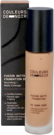 Couleurs De Noir Fus. Matte Fdt 05 W. Dore 30ml 5