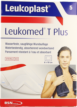 Leukomed T Plus 8cmx10cm 5 Leukoplast 5