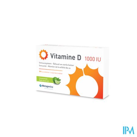 Vitamine D 1000iu Metagenics Tabl 84