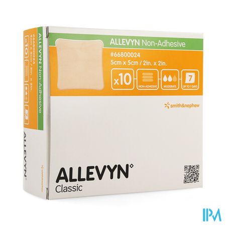 Allevyn Non Adh Pans Hydrocel. 5x 5cm 10 66800024