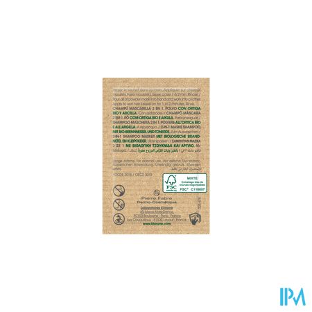 Klorane Capil. Masker Reinigend Brandnetel 8x3g 7