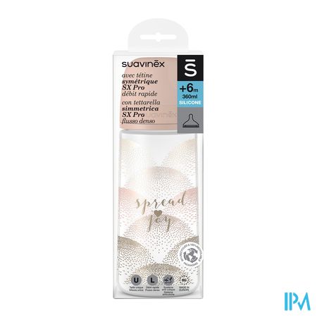 Suavinex Spread Joy Bottle Silic.l Flow360ml Haert 1