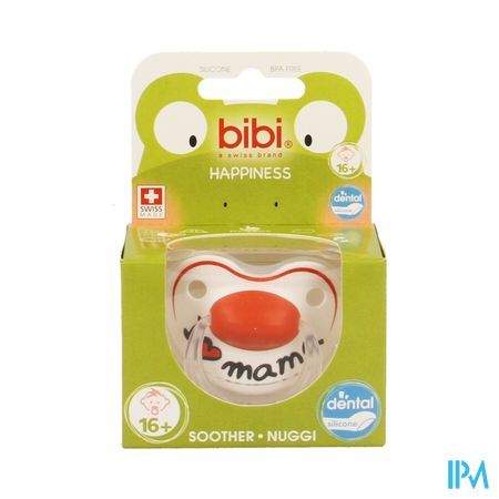 Bibi Sucette Hp Dental I Love Mama +16m