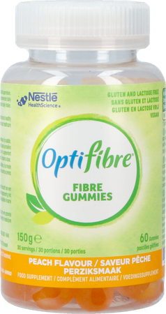Nestle Optifibre Fibre Perzik Gummies 60 1
