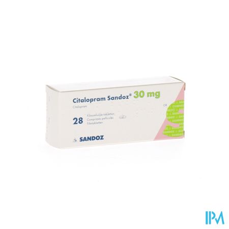 Citalopram Sandoz Comp 28 X 30mg