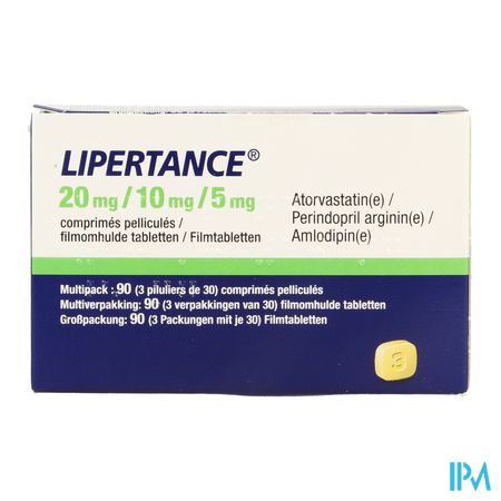 Lipertance 20mg/10mg/ 5mg Filmomh Tabl 90 1