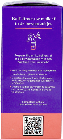 Lansinoh Bewaarzakjes Moedermelk 50 40056 14